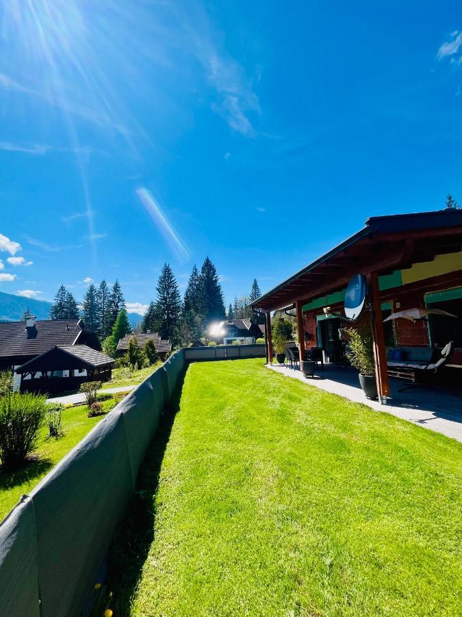 Reizender Bungalow - Mit 120Qm - In Ruhiger Lage Hermagor-Pressegger See Bagian luar foto